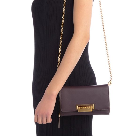 Z Zac Posen Eartha Medium Leather Wallet on a chain - Picture 1 of 3